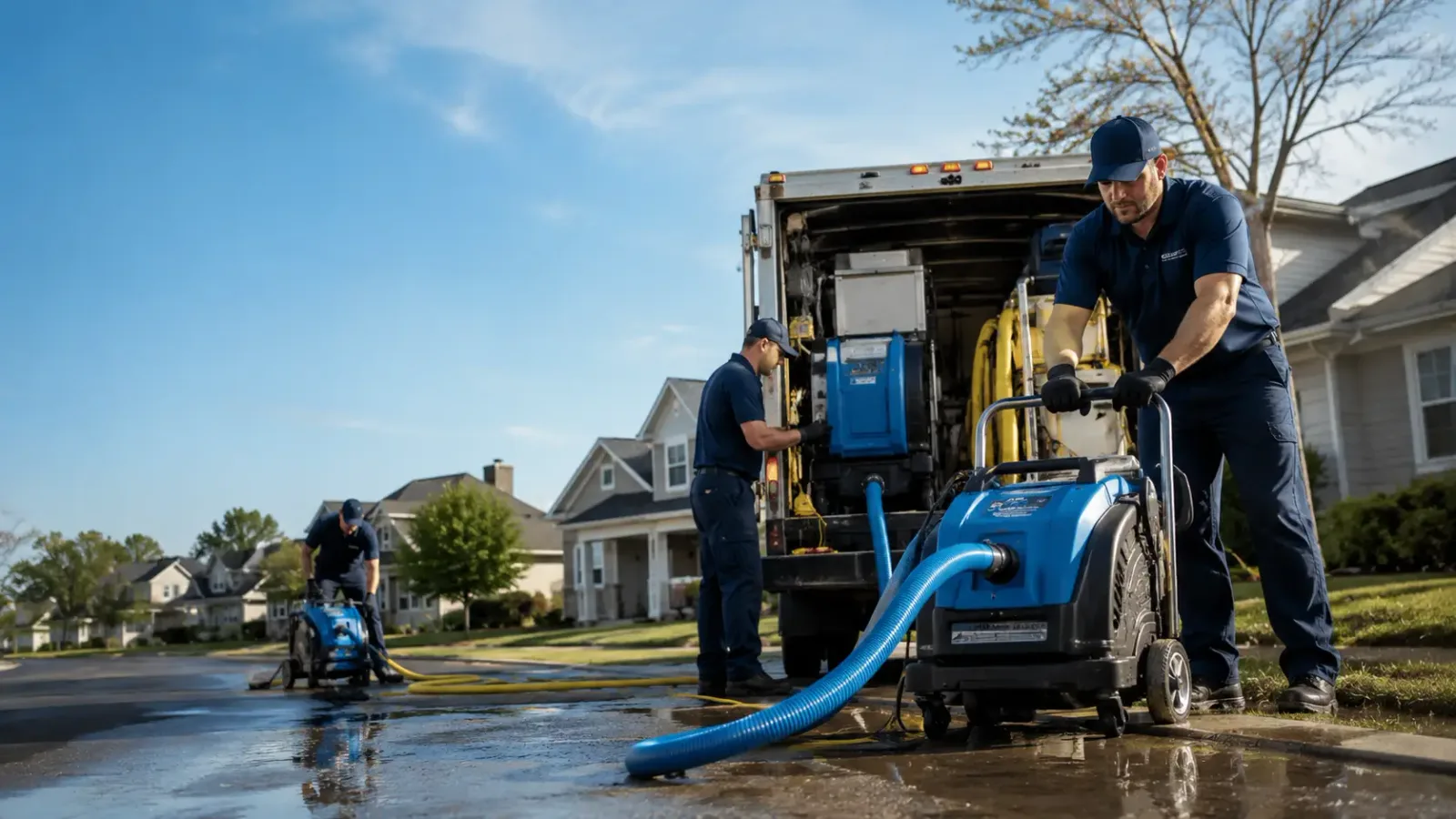 Flood Damage Cleanup in Cross Lanes, WV